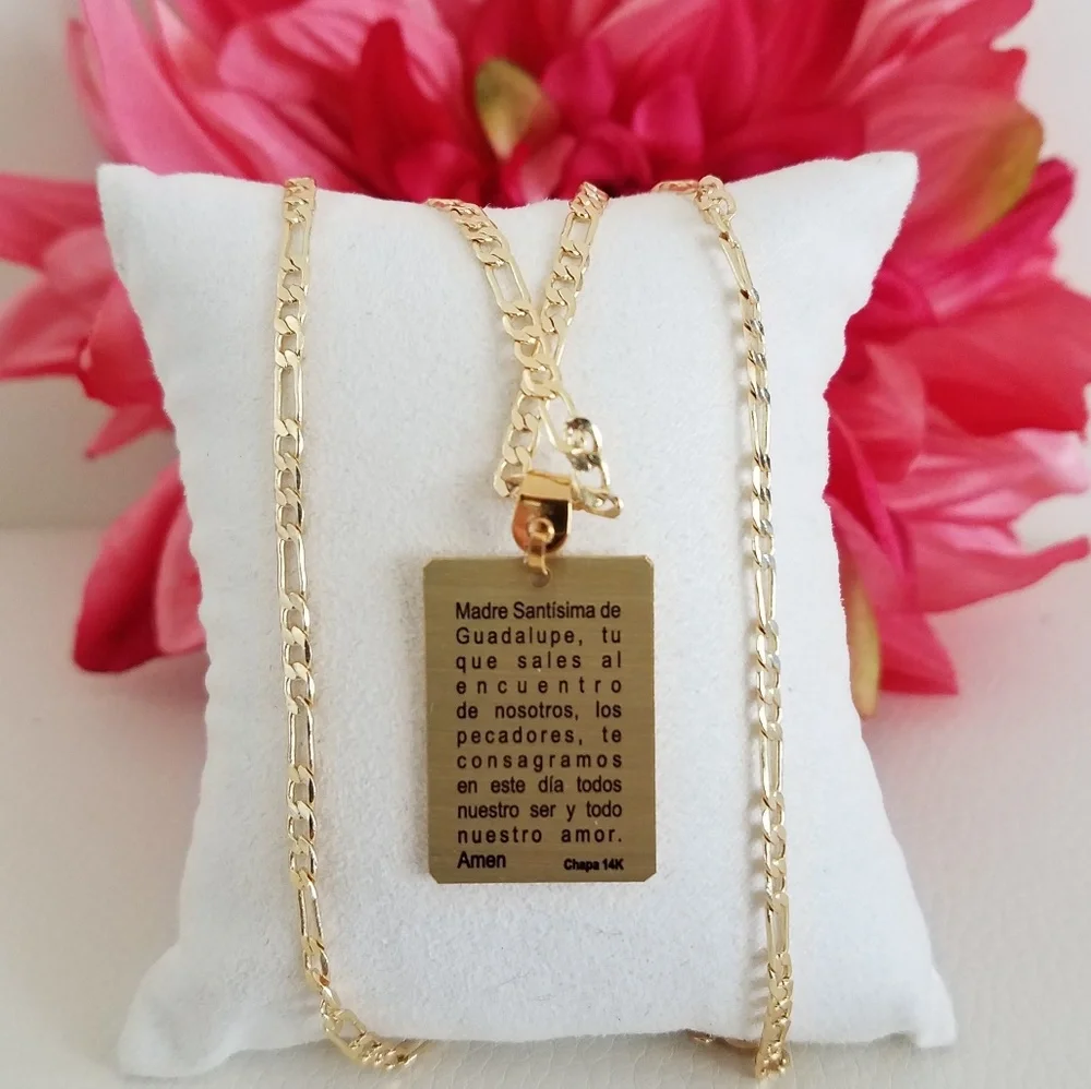 Lady of Guadalupe Large Picture Pendant - Picture 2 of 4